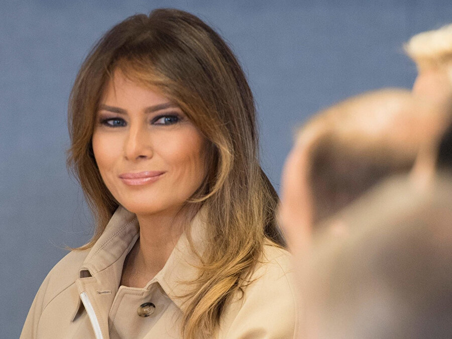 Amerika Birleşik Devletleri Başkanı Donald Trump'ın eşi Melania Trump