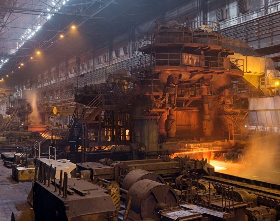 Azovstal çelik fabrikası Avrupa'nın en büyüğüydü.