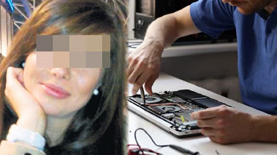 Genç kadın tamircinin özel fotoğraflarını kendi bilgisayarına aktarıp şantaj yaptığını öne sürerek dava açtı.