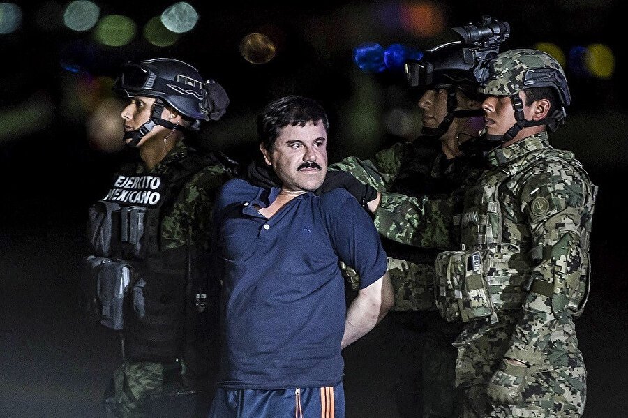 Joaquín "El Chapo" Guzmán (ortada)
