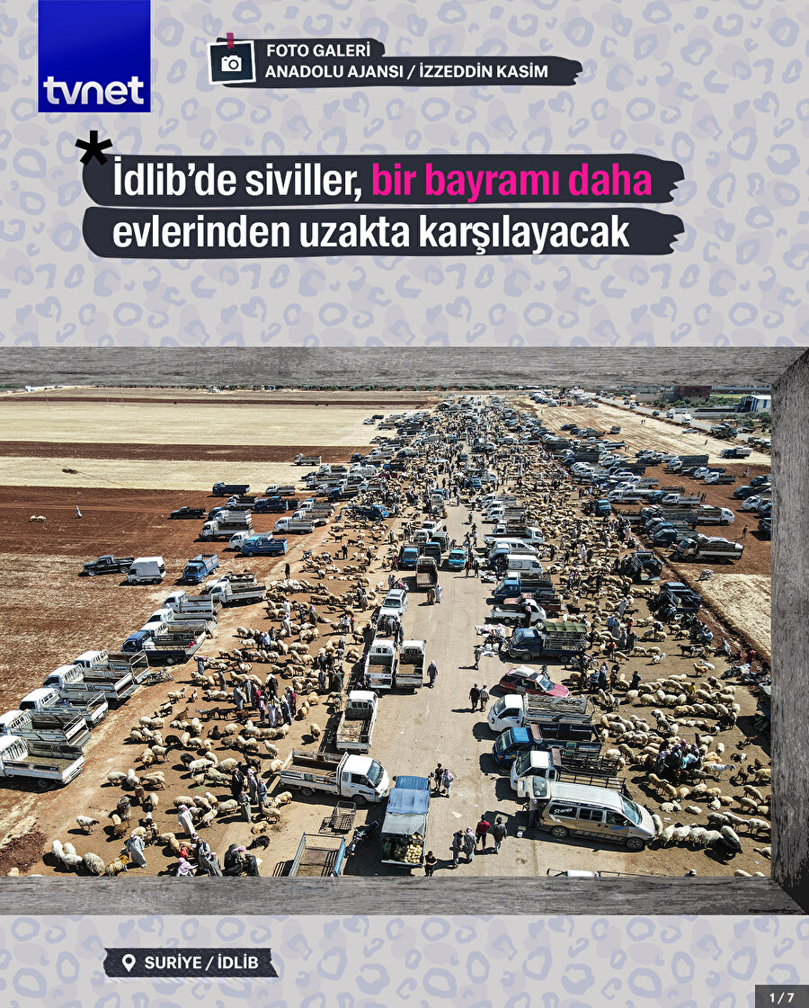 İdlib’te siviller, bir bayramı daha evlerinden uzakta karşılayacak