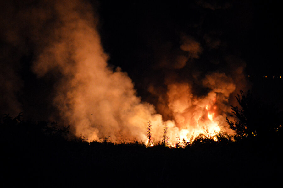 Ukraynalı firmaya ait, "tehlikeli madde" taşıyan bir uçak Kavala'ya düştü