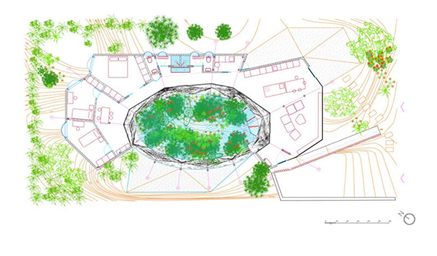 Rambla Climate House Planı.
