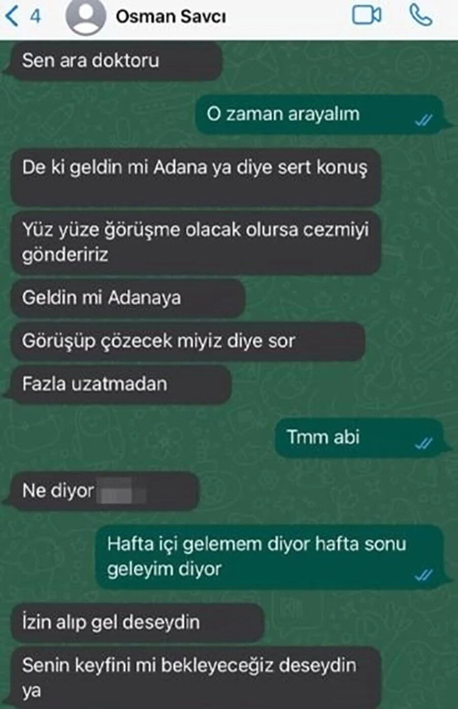 Whatsapp konuşmaları