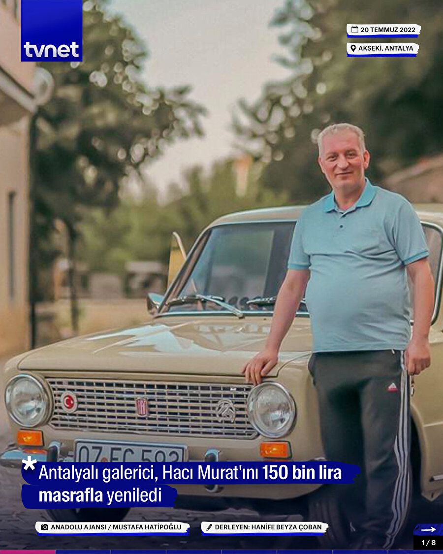 Hacı Murat'ı 150 bin lira harcayarak yeniledi