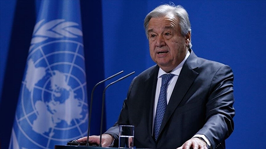  Birleşmiş Milletler (BM) Genel Sekreteri Antonio Guterres.