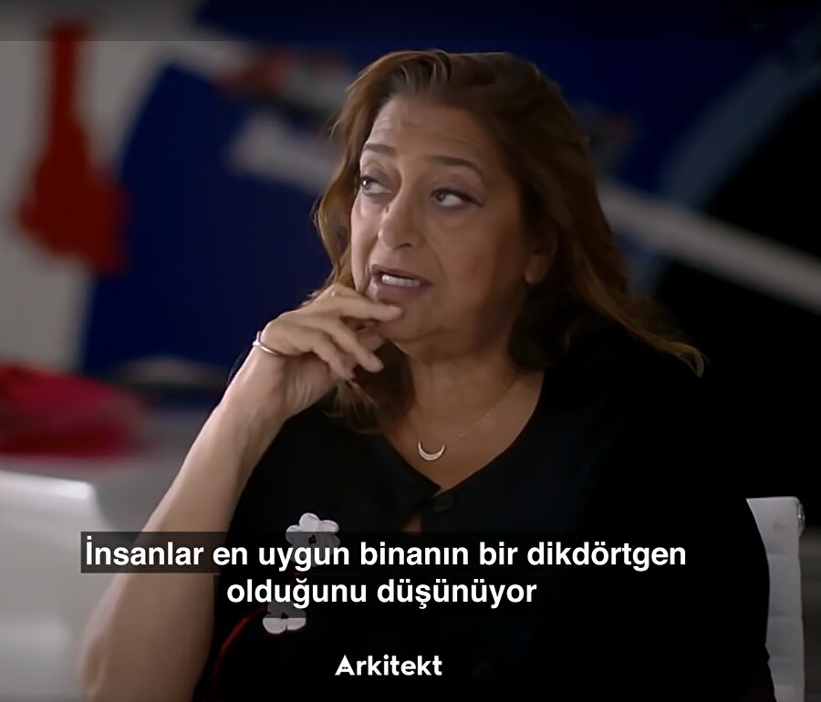 Zaha Hadid'in tasarıma yaklaşımı