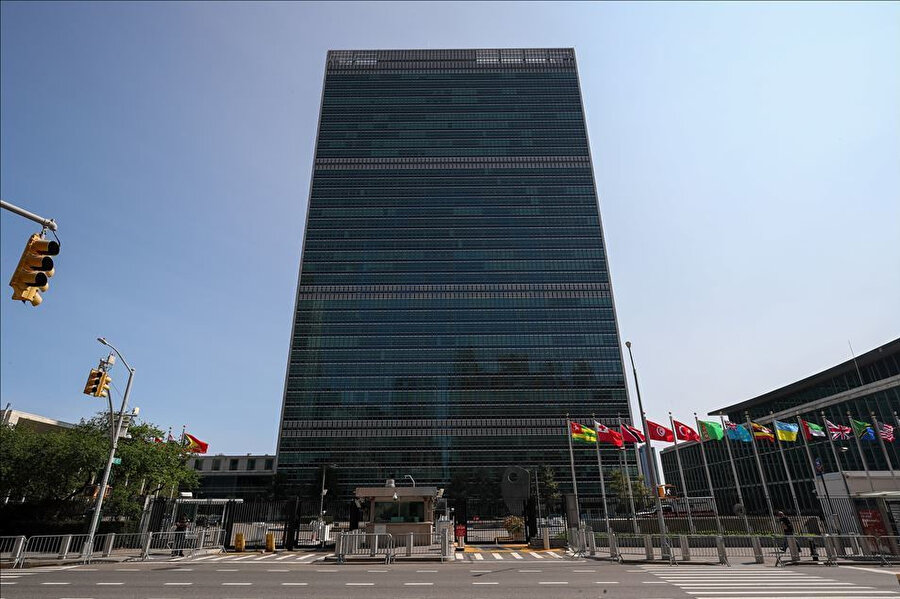 ABD'nin New York kentindeki BM Genel Merkezi.
