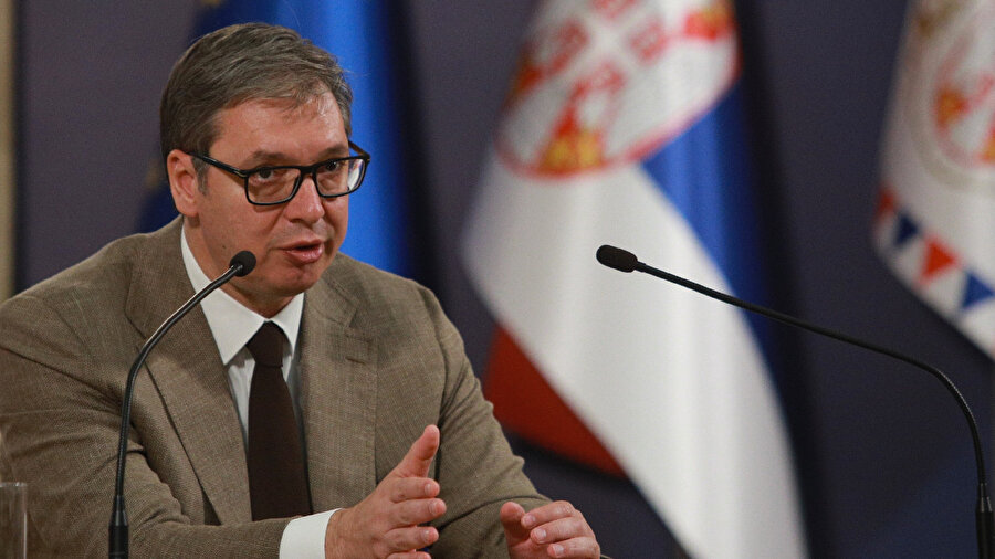 Sırbistan Cumhurbaşkanı Aleksandar Vucic