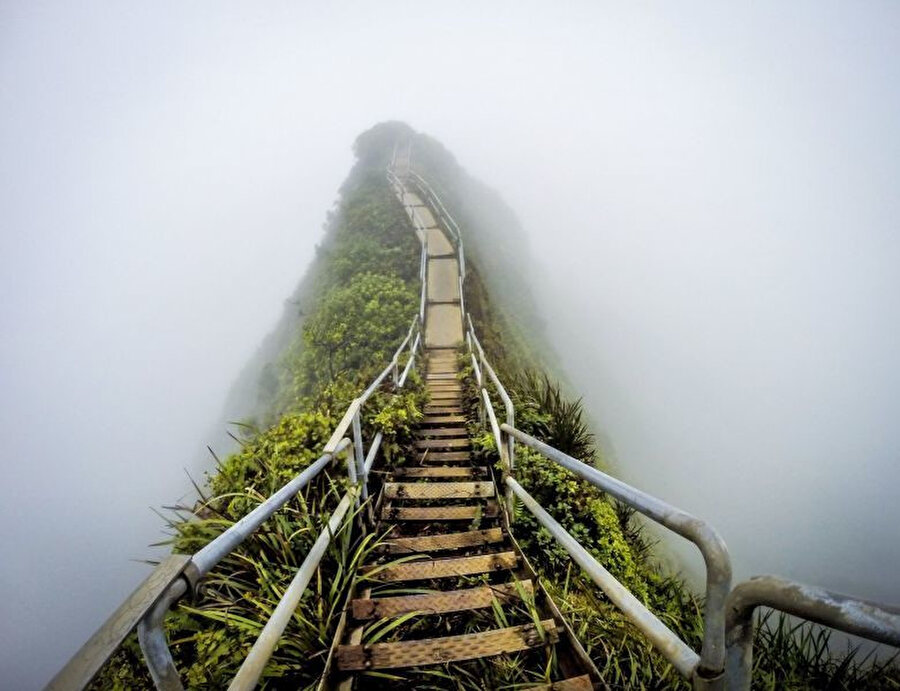 Haiku Merdivenleri, Hawai.