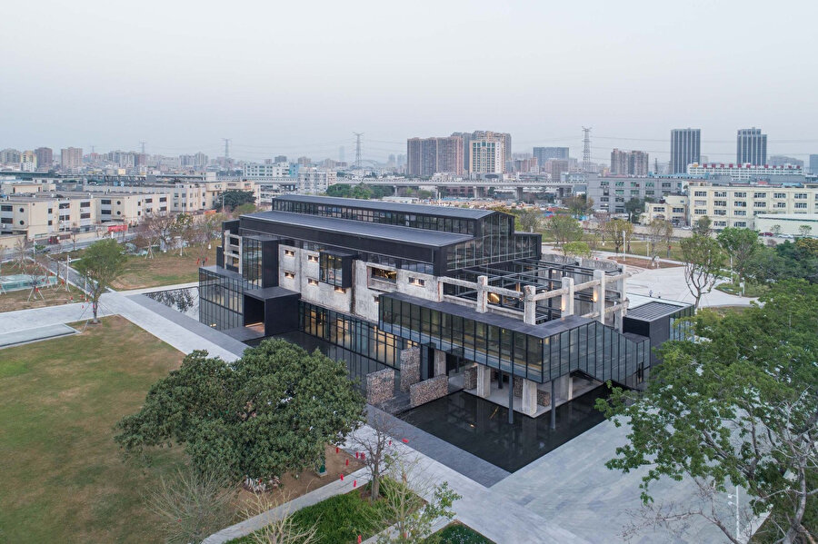 Shajing Köyü Salonu.