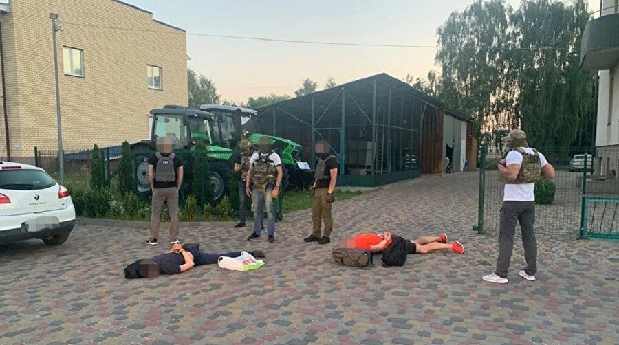 Suikast timlerinin yakalanma anlarından görüntü