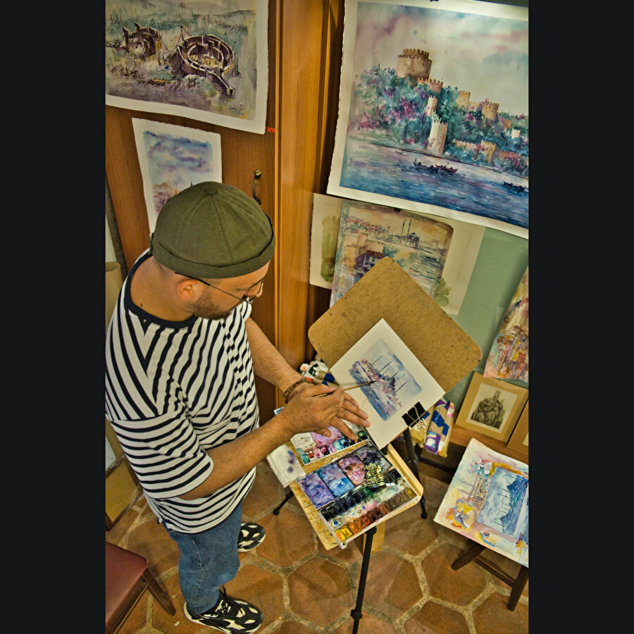 Bir suluboya ressamı: Zafer Örs