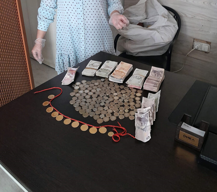 Dilencinin üzerinden servet çıktı