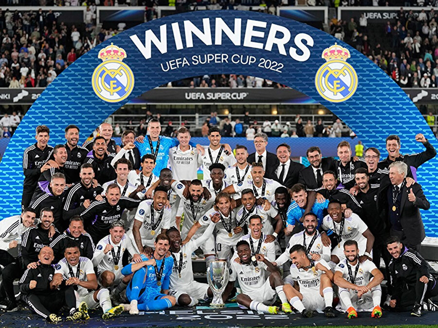 UEFA Süper Kupa'da kazanan Real Madrid oldu.
