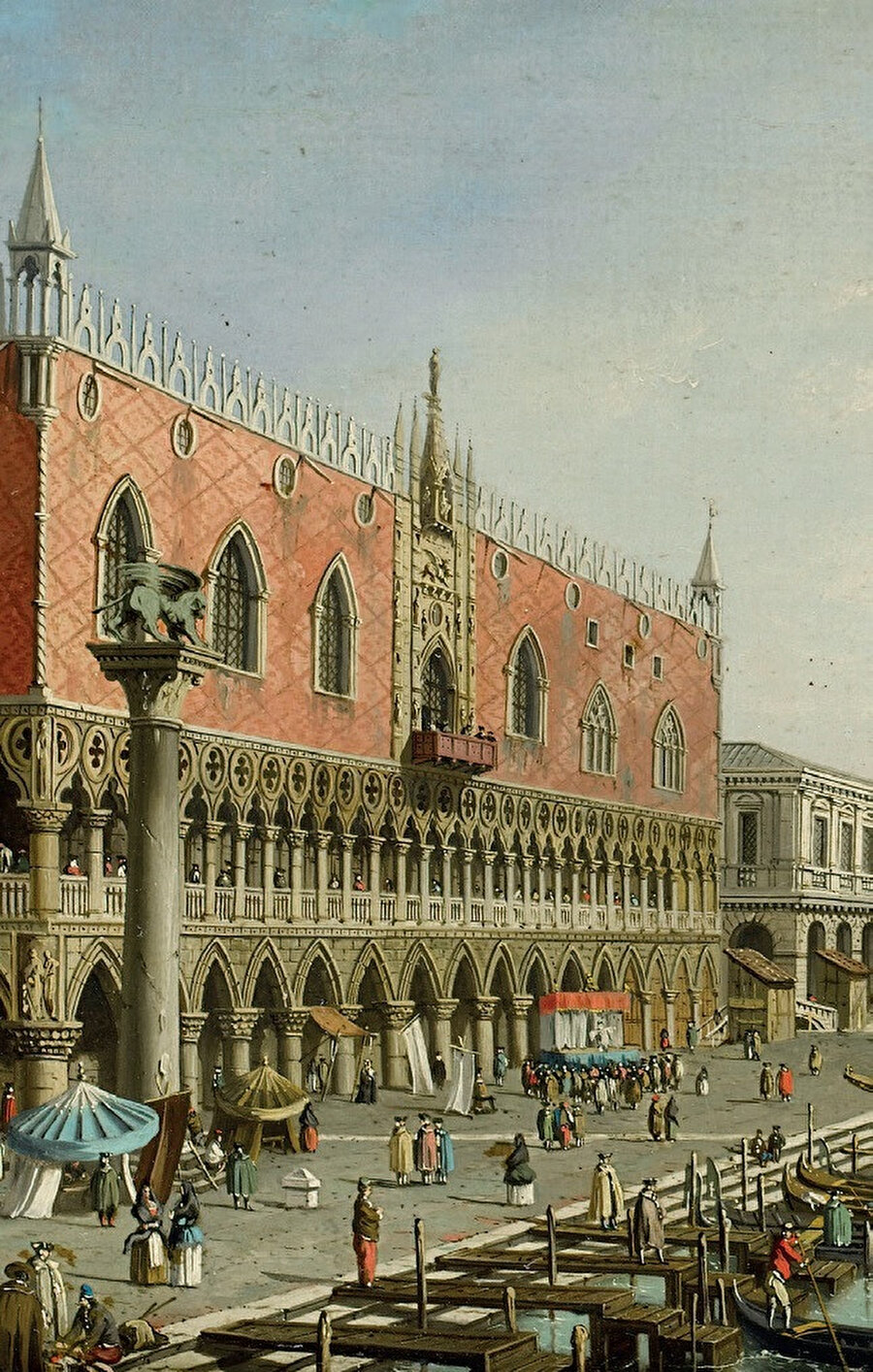 Palazzo Ducale and Riva degli Schiavoni, 1730.
