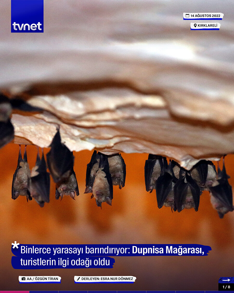 Dupnisa Mağarası, turistlerin ilgi odağı oldu