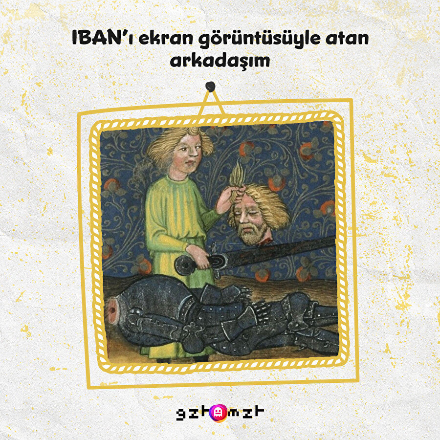 IBAN ekran görüntüsüyle atılmaz
