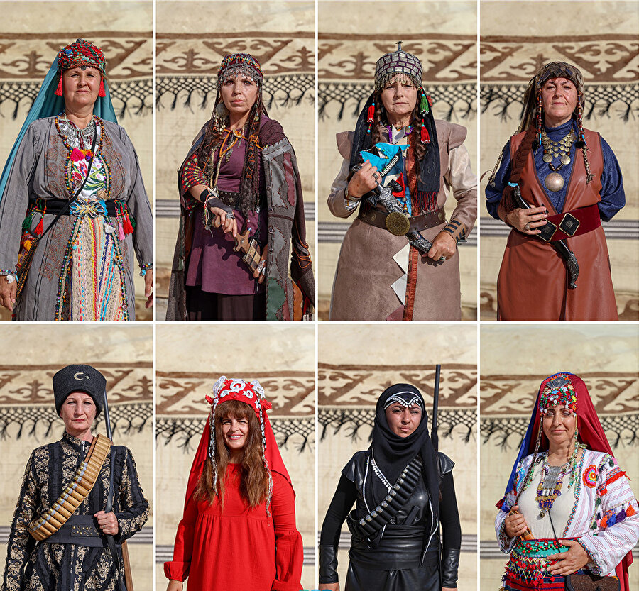 Anadolu kadınları Malazgirt Zaferi'ni renklendirdi 🌸