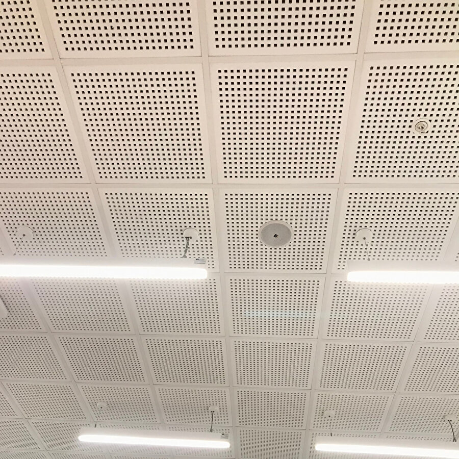 Demet Özdemir'in evinin tavanı