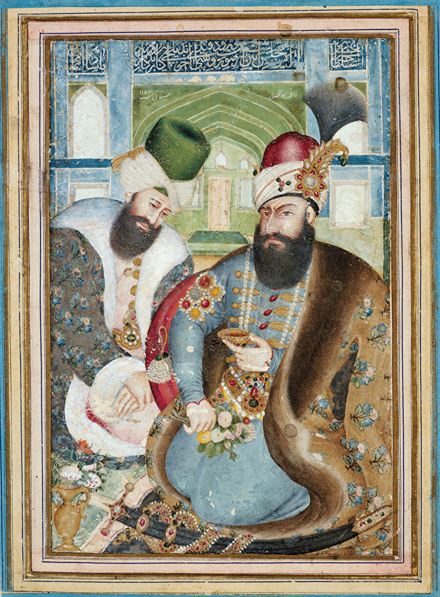 Kerîm Hân Zend, Osmanlı elçisi Vehbi Efendi ile birlikte. I. Abdülhamid tahta çıktığı zaman (1774), cülûsunu bildirmek üzere ünlü Şair Sünbülzâde Vehbî'yi, Şîraz’a elçi olarak göndermişti.