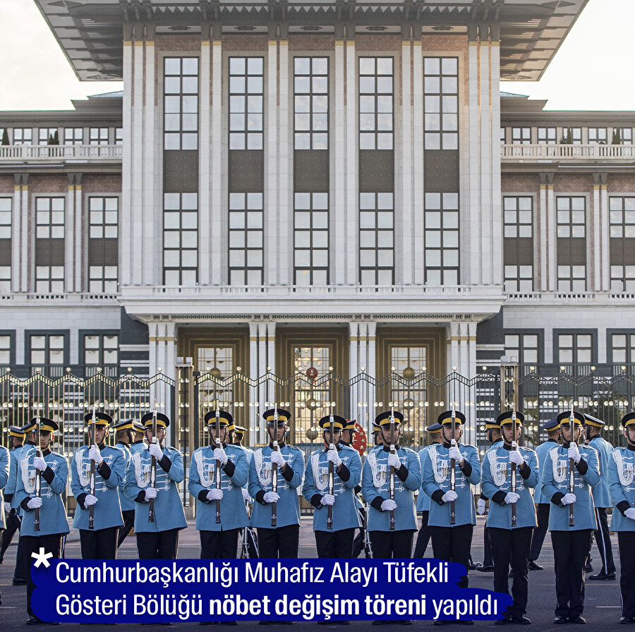 Nöbet değişim töreni yapıldı