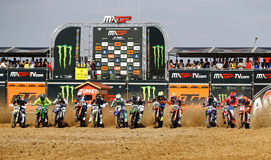 Afyon MXGP yarışlarına ev sahipliği yaptı