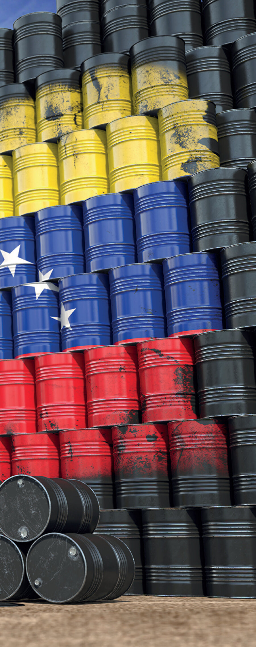 Venezuela, dünyanın en büyük petrol rezervlerine sahiptir.