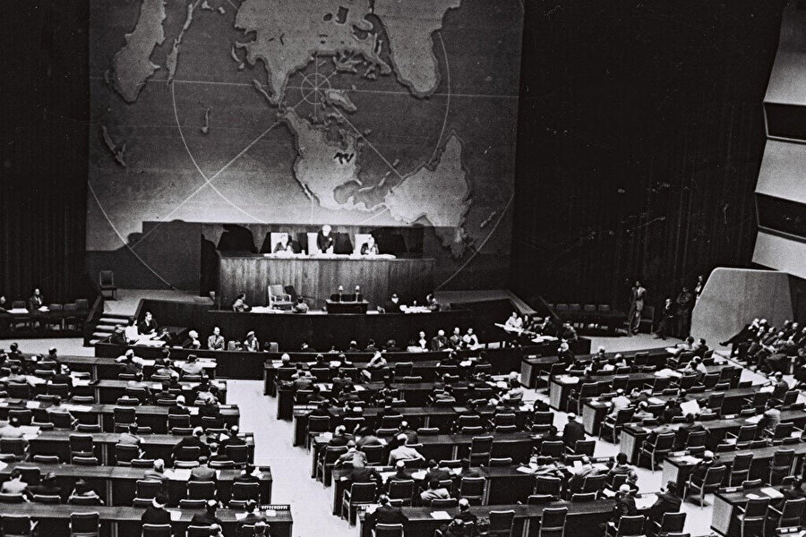 BM'de Filistin'in paylaştırılması konulu tarihî oylama, 29 Kasım 1947.