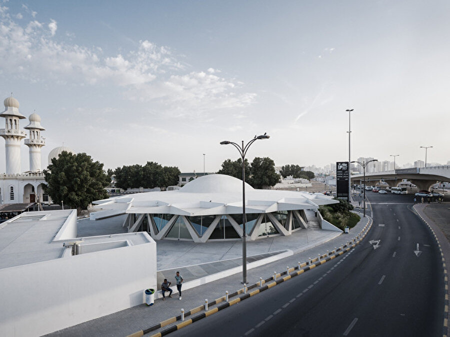  Flying Saucer Rehabilitasyonu, Sharjah, Birleşik Arap Emirlikleri, by SpaceContinuum Design Studio / Mona El Mousfy.