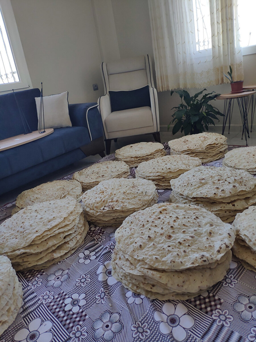 Ortalık lavaş alanına dönmüş