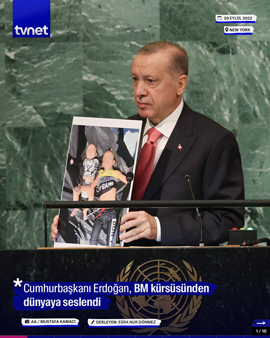 Cumhurbaşkanı Erdoğan, BM kürsüsünden dünyaya seslendi