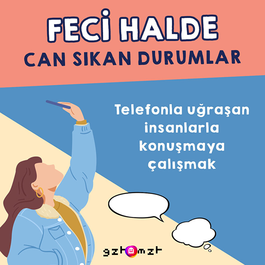 Feci halde can sıkan durumlar