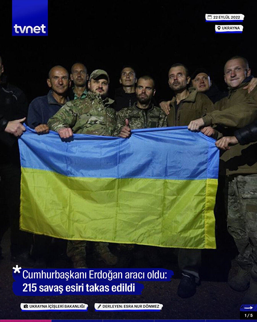 215 savaş esiri takas edildi