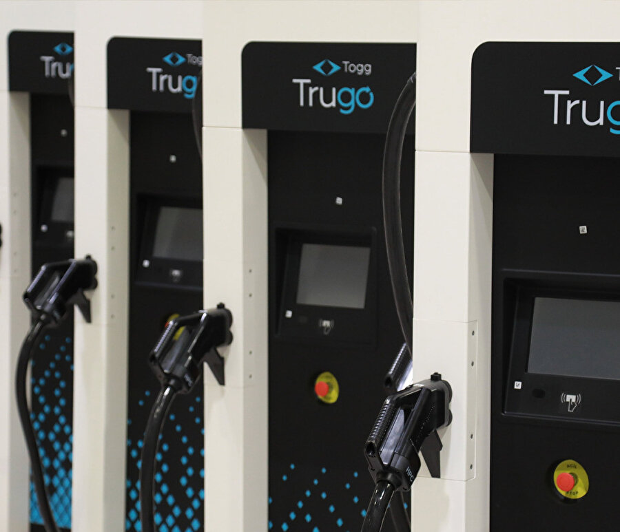 Yerli otomobil TOGG'un şarj cihazları ilk kez görüntülendi