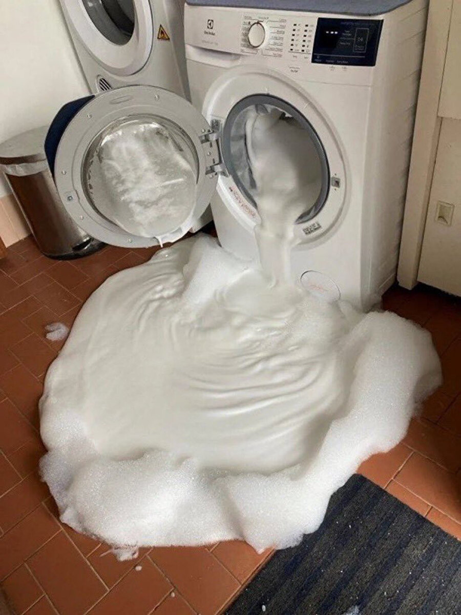 Deterjanı şimdi mi katıyorduk?