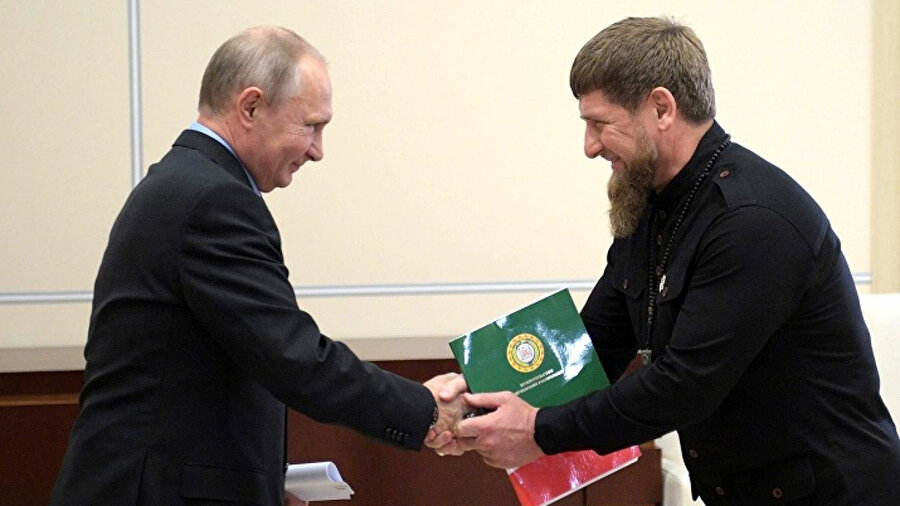 Rusya Devlet Başkanı Putin, Çeçen lider Ramazan Kadirov