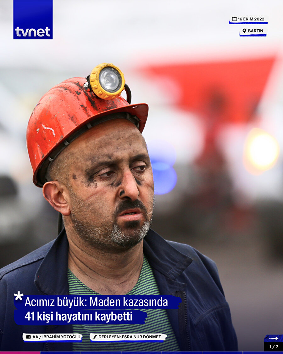 Maden kazasında 41 kişi hayatını kaybetti