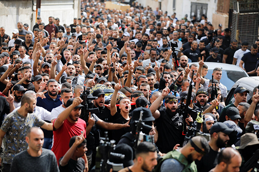 2022'de Filistinli ölümlerin aylık ortalaması geçen yıla göre yüzde 57 arttı.