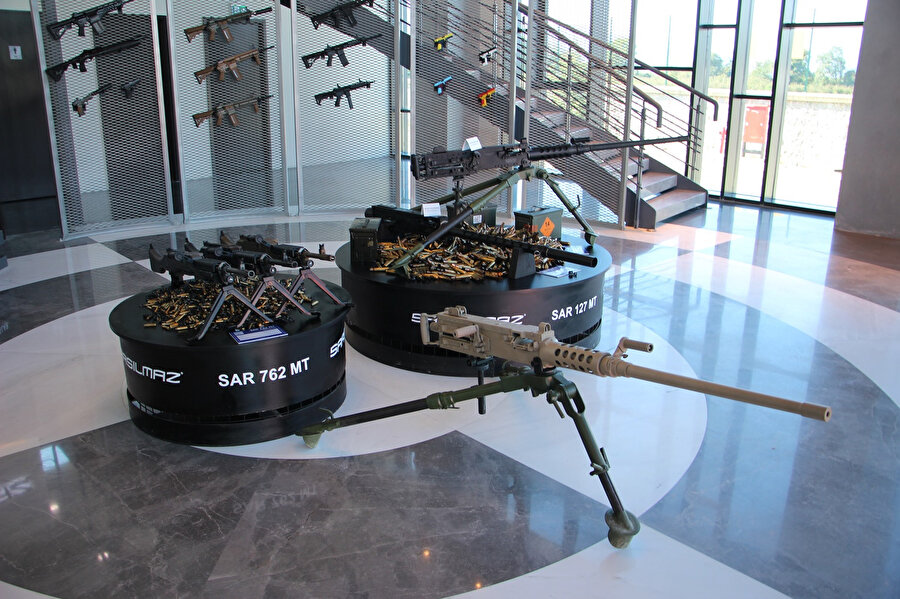 Silahların tamamı 2022 SAHA EXPO fuarında sergilenecek.