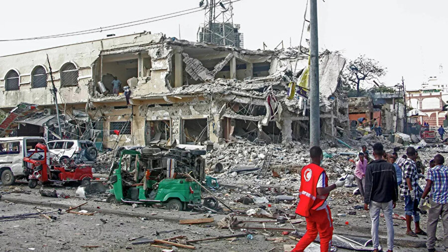 Somali'de patlama