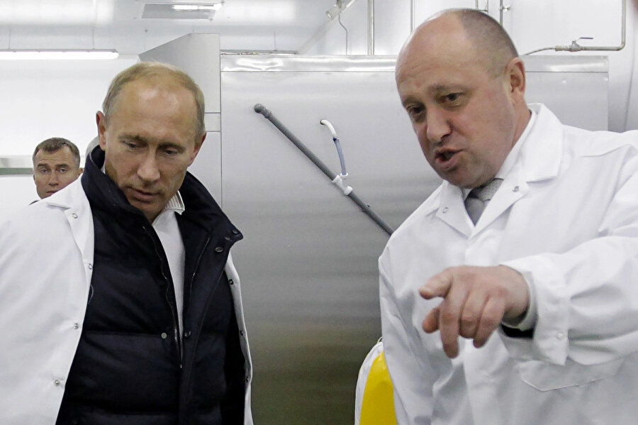 Yevgeny Prigozhin ve Putin