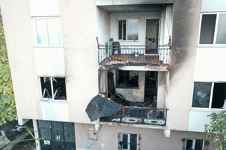 Bursa'da yangın