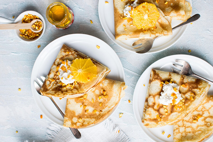 Birbirinden nefis krep tarifleri