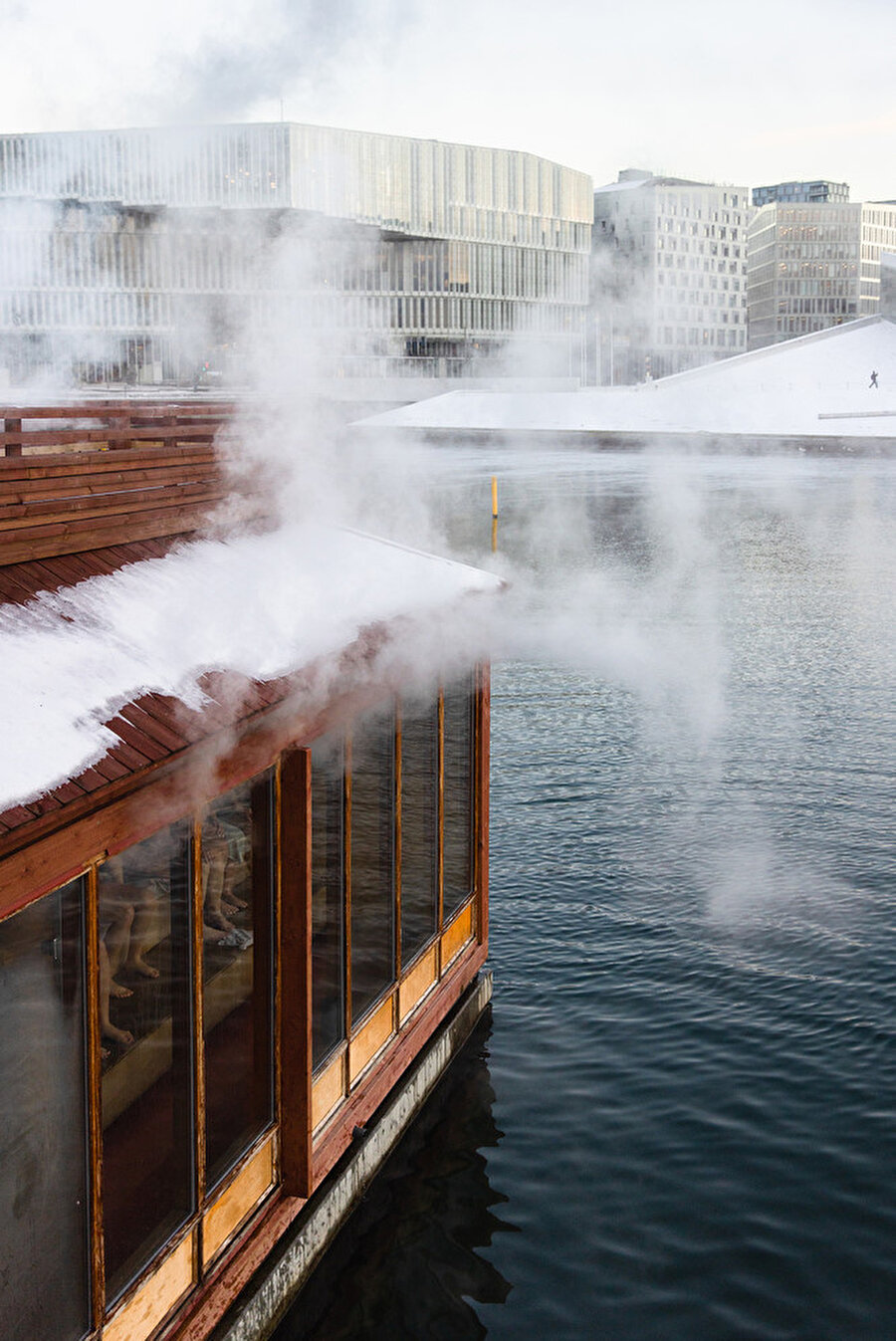 Bademaschinen Sauna.