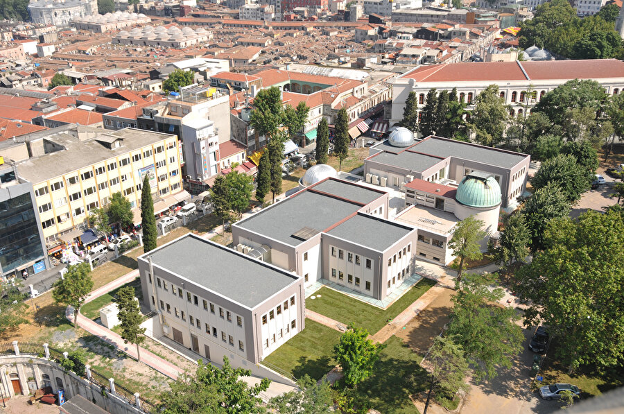 Yapılan ekleme ve düzenlemelerle birlikte yapının son hali, Kaynak: İstanbul Üniversitesi.