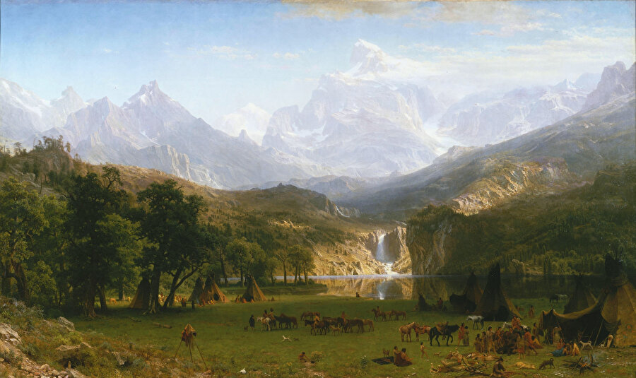 The Rocky Mountains, Lander's Peak (1863)