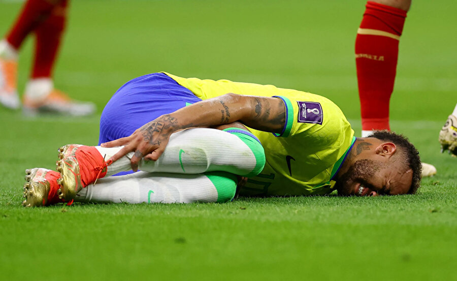 Neymar'ın sakatlık anı