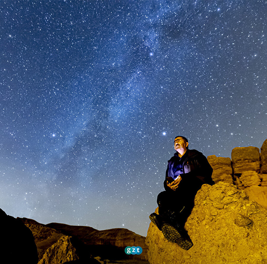 Erzurum'da gözler gökyüzüne çevrildi