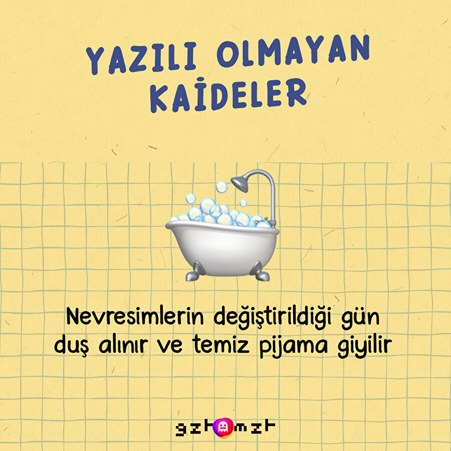 Yazılı olmayan kuralları bir araya topladık